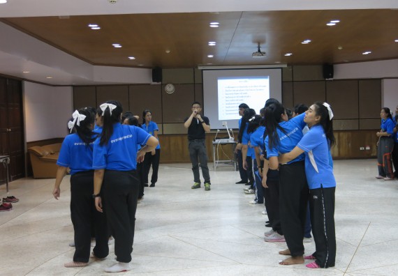 ภาพกิจกรรม โปรแกรมวิชาสาธารณสุขศาสตร์ อบรมศิลปะการป้องกันตัว