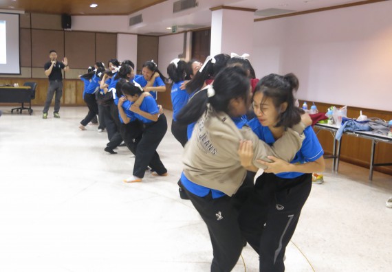 ภาพกิจกรรม โปรแกรมวิชาสาธารณสุขศาสตร์ อบรมศิลปะการป้องกันตัว