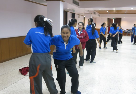 ภาพกิจกรรม โปรแกรมวิชาสาธารณสุขศาสตร์ อบรมศิลปะการป้องกันตัว