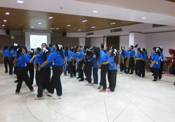 ภาพกิจกรรม โปรแกรมวิชาสาธารณสุขศาสตร์ อบรมศิลปะการป้องกันตัว