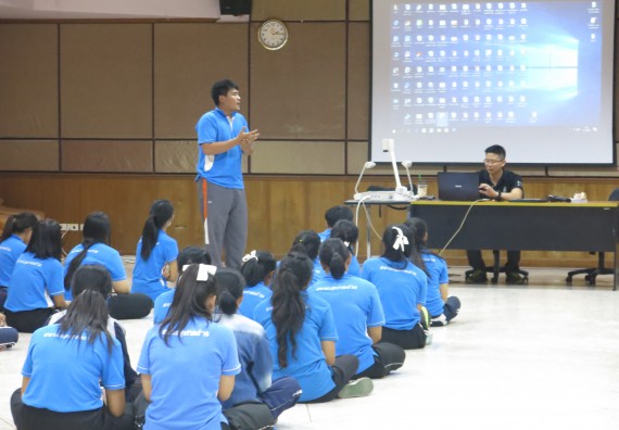 ภาพกิจกรรม โปรแกรมวิชาสาธารณสุขศาสตร์ อบรมศิลปะการป้องกันตัว