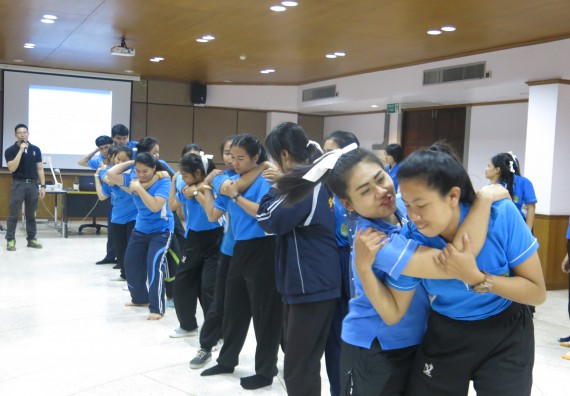 ภาพกิจกรรม โปรแกรมวิชาสาธารณสุขศาสตร์ อบรมศิลปะการป้องกันตัว