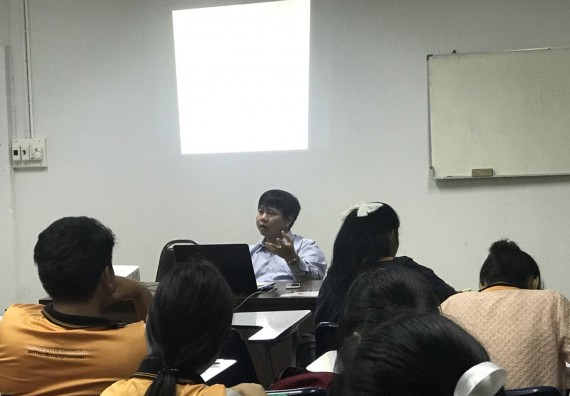 ภาพกิจกรรม โปรแกรมวิชาสาธารณสุขศาสตร์ อบรมหลักการใช้ยา