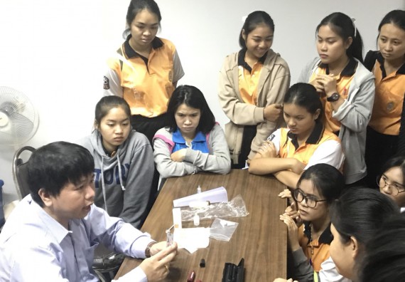 ภาพกิจกรรม โปรแกรมวิชาสาธารณสุขศาสตร์ อบรมหลักการใช้ยา