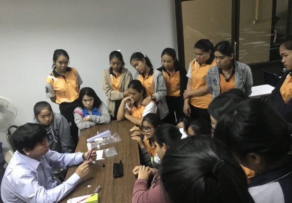 ภาพกิจกรรม โปรแกรมวิชาสาธารณสุขศาสตร์ อบรมหลักการใช้ยา