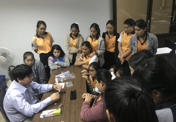 ภาพกิจกรรม โปรแกรมวิชาสาธารณสุขศาสตร์ อบรมหลักการใช้ยา