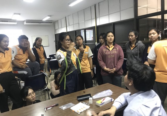 ภาพกิจกรรม โปรแกรมวิชาสาธารณสุขศาสตร์ อบรมหลักการใช้ยา