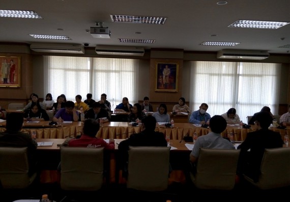 ภาพกิจกรรม คณะวิทยาศาสตร์และเทคโนโลยี เข้าร่วมกิจกรรมกำกับติดตามการดำเนินงานตามองค์ประกอบการประกันคุณภาพการศึกษา