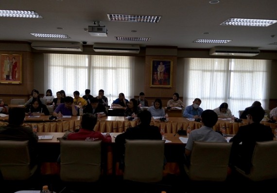 ภาพกิจกรรม คณะวิทยาศาสตร์และเทคโนโลยี เข้าร่วมกิจกรรมกำกับติดตามการดำเนินงานตามองค์ประกอบการประกันคุณภาพการศึกษา