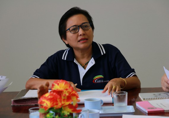 ภาพกิจกรรม คณะวิทยาศาสตร์และเทคโนโลยี จัดการประชุมพิจารณาการต่อสัญญาจ้างพนักงานมหาวิทยาลัย