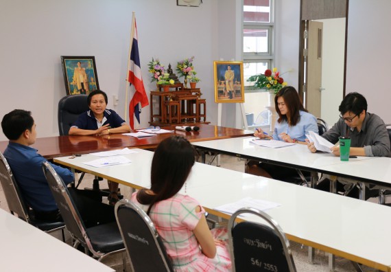 ภาพกิจกรรม คณะวิทยาศาสตร์และเทคโนโลยี จัดการประชุม เรื่อง คัดเลือกคณาจารย์และบุคลากรที่ประพฤติตนตามจรรยาบรรณวิชาชีพดีเด่น