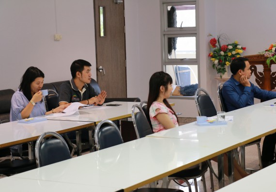 ภาพกิจกรรม คณะวิทยาศาสตร์และเทคโนโลยี จัดการประชุม เรื่อง คัดเลือกคณาจารย์และบุคลากรที่ประพฤติตนตามจรรยาบรรณวิชาชีพดีเด่น