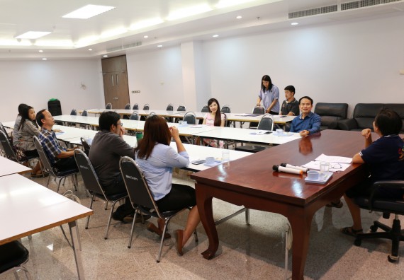 ภาพกิจกรรม คณะวิทยาศาสตร์และเทคโนโลยี จัดการประชุม เรื่อง คัดเลือกคณาจารย์และบุคลากรที่ประพฤติตนตามจรรยาบรรณวิชาชีพดีเด่น