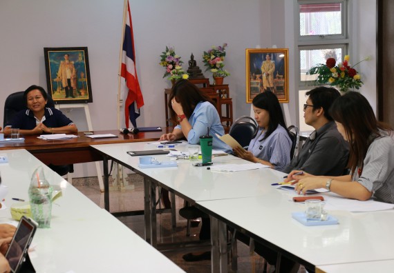 ภาพกิจกรรม คณะวิทยาศาสตร์และเทคโนโลยี จัดประชุมคณะจัดทำรายงานการควบคุมภายใน ประจำปีงบประมาณ พ.ศ. 2561 (รอบ 6 เดือน) ส่ง