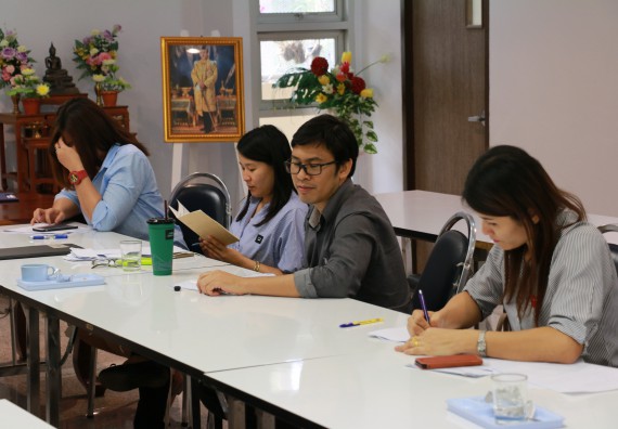 ภาพกิจกรรม คณะวิทยาศาสตร์และเทคโนโลยี จัดประชุมคณะจัดทำรายงานการควบคุมภายใน ประจำปีงบประมาณ พ.ศ. 2561 (รอบ 6 เดือน) ส่ง