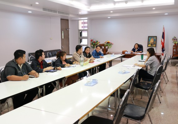 ภาพกิจกรรม คณะวิทยาศาสตร์และเทคโนโลยี จัดประชุมคณะจัดทำรายงานการควบคุมภายใน ประจำปีงบประมาณ พ.ศ. 2561 (รอบ 6 เดือน) ส่ง