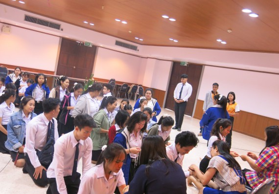 ภาพกิจกรรม โปรแกรมวิชาสาธารณสุขศาสตร์ จัดกิจกรรมสานสัมพันธ์น้องพี่และเลี้ยงส่งนักศึกษาชั้นปีที่ 4