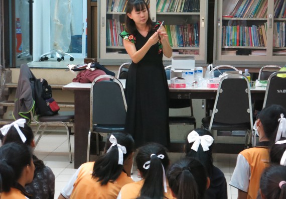 ภาพกิจกรรม โปรแกรมวิชาสาธารณสุขศาสตร์ จัดอบรมการฉีดยา