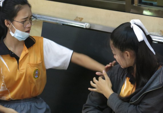 ภาพกิจกรรม โปรแกรมวิชาสาธารณสุขศาสตร์ จัดอบรมการฉีดยา