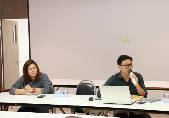 ภาพกิจกรรม คณะวิทยาศาสตร์และเทคโนโลยี จัดการประชุมเพื่อเตรียมความพร้อมในการจัดทำรายงานประเมินตนเอง ประจำปีการศึกษา 2560