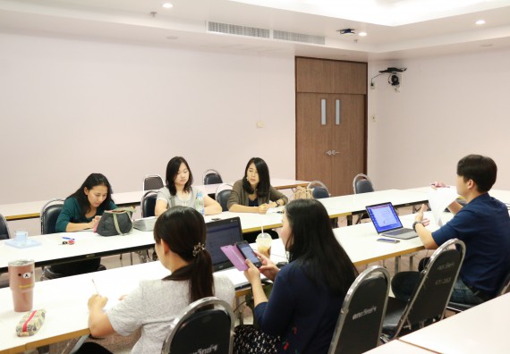 ภาพกิจกรรม คณะวิทยาศาสตร์และเทคโนโลยี จัดการประชุมเพื่อเตรียมความพร้อมในการจัดทำรายงานประเมินตนเอง ประจำปีการศึกษา 2560