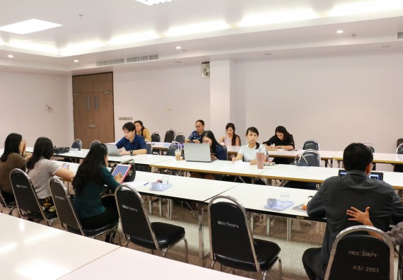 ภาพกิจกรรม คณะวิทยาศาสตร์และเทคโนโลยี จัดการประชุมเพื่อเตรียมความพร้อมในการจัดทำรายงานประเมินตนเอง ประจำปีการศึกษา 2560