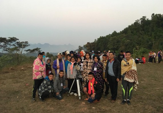 ภาพกิจกรรม โปรแกรมวิชาฟิสิกส์ จัดกิจกรรมค่ายดาราศาสตร์ ประจำปี 2560