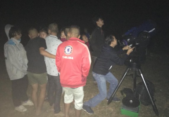 ภาพกิจกรรม โปรแกรมวิชาฟิสิกส์ จัดกิจกรรมค่ายดาราศาสตร์ ประจำปี 2560