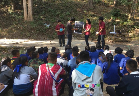 ภาพกิจกรรม โปรแกรมวิชาฟิสิกส์ จัดกิจกรรมค่ายดาราศาสตร์ ประจำปี 2560