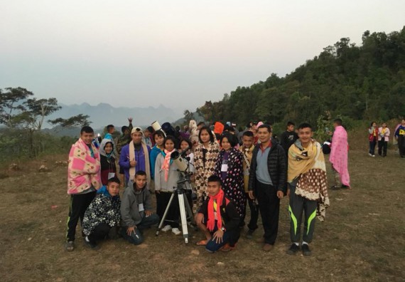 ภาพกิจกรรม โปรแกรมวิชาฟิสิกส์ จัดกิจกรรมค่ายดาราศาสตร์ ประจำปี 2560