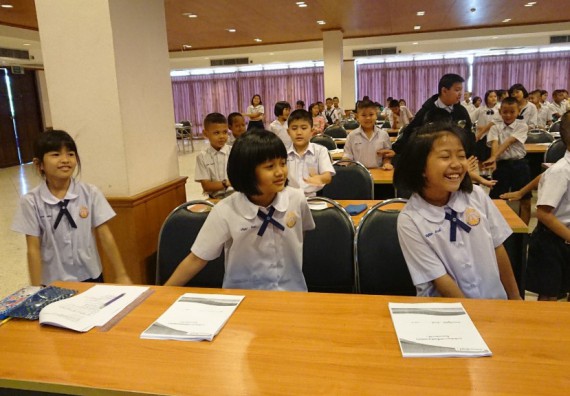 ภาพกิจกรรม โปรแกรมวิชาคณิตศาสตร์ร่วมกับสำนักประกันคุณภาพการศึกษา จัดกิจกรรมค่ายวิชาการ ป.3