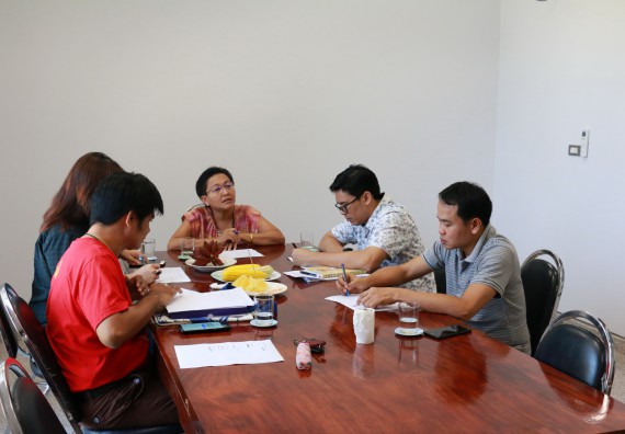 ภาพกิจกรรม คณะวิทยาศาสตร์และเทคโนโลยี จัดการประชุมตัดสินโครงการประกวดคำขวัญการแสดงเจตจำนงการบริหารงาน ด้วยความซื่อสัตย์สุจริตและมุ่งมั่นในการบริหารงานให้สำเร็จตามพันธกิจของมหาวิทยาลัย