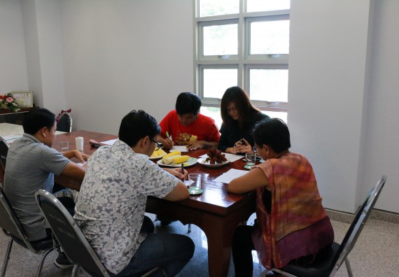 ภาพกิจกรรม คณะวิทยาศาสตร์และเทคโนโลยี จัดการประชุมตัดสินโครงการประกวดคำขวัญการแสดงเจตจำนงการบริหารงาน ด้วยความซื่อสัตย์สุจริตและมุ่งมั่นในการบริหารงานให้สำเร็จตามพันธกิจของมหาวิทยาลัย