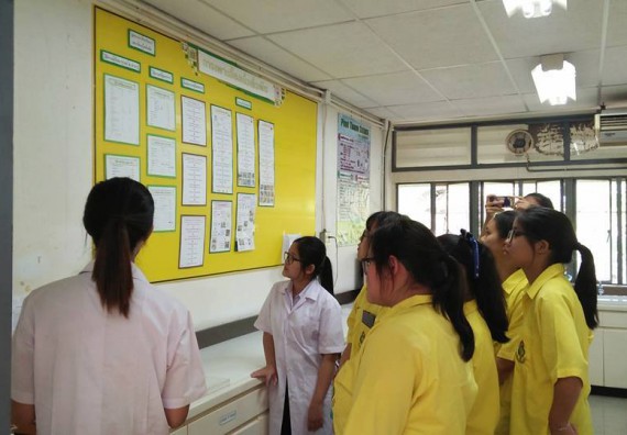 ภาพกิจกรรม โปรแกรมวิชาชีววิทยา จัดการอบรมเชิงปฏิบัติการ เรื่องการเพาะเลี้ยงเนื้อกล้วยไข่