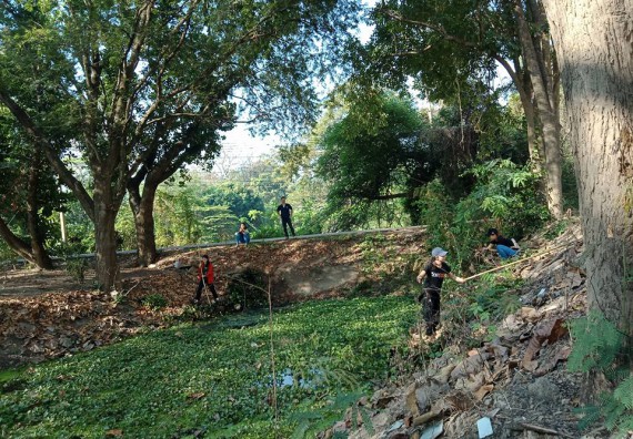 ภาพกิจกรรม โปรแกรมวิชาวิทยาศาสตร์สิ่งแวดล้อม จัดโครงการเยาวชนรักสิ่งแวดล้อม กิจกรรม Love Environmental