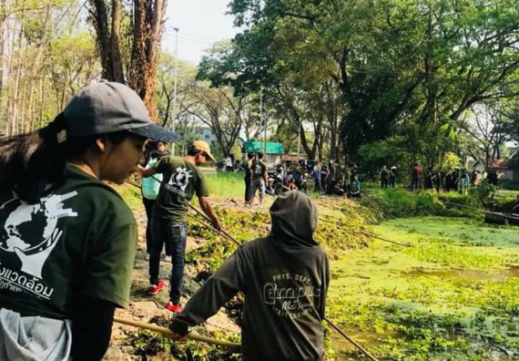 ภาพกิจกรรม โปรแกรมวิชาวิทยาศาสตร์สิ่งแวดล้อม จัดโครงการเยาวชนรักสิ่งแวดล้อม กิจกรรม Love Environmental