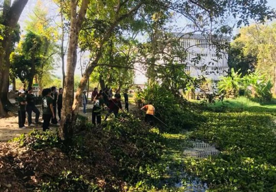 ภาพกิจกรรม โปรแกรมวิชาวิทยาศาสตร์สิ่งแวดล้อม จัดโครงการเยาวชนรักสิ่งแวดล้อม กิจกรรม Love Environmental