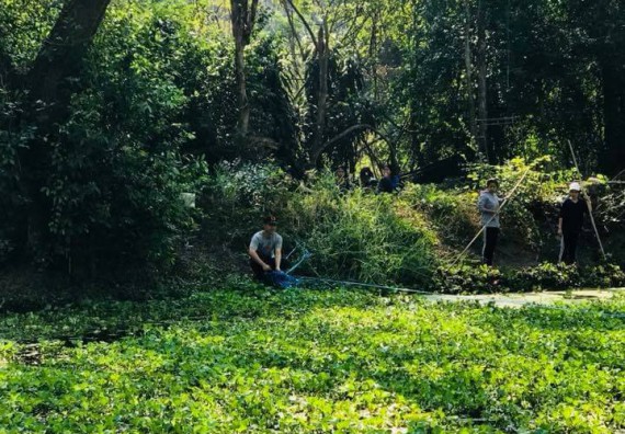 ภาพกิจกรรม โปรแกรมวิชาวิทยาศาสตร์สิ่งแวดล้อม จัดโครงการเยาวชนรักสิ่งแวดล้อม กิจกรรม Love Environmental