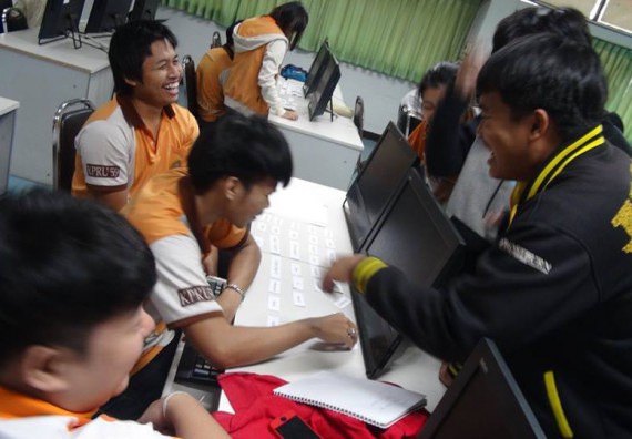 ภาพกิจกรรม โปรแกรมวิชาวิทยาการคอมพิวเตอร์ จัดกิจกรรมเตรียมความพร้อมในการเรียนรู้ในระดับอุดมศึกษาสำหรับนักศึกษาหลักสูตรเทคโนโลยีสารสนเทศ