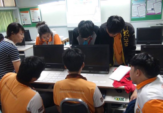 ภาพกิจกรรม โปรแกรมวิชาวิทยาการคอมพิวเตอร์ จัดกิจกรรมเตรียมความพร้อมในการเรียนรู้ในระดับอุดมศึกษาสำหรับนักศึกษาหลักสูตรเทคโนโลยีสารสนเทศ