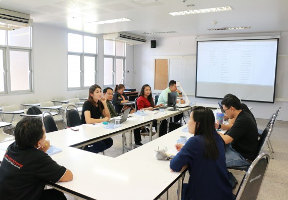 ภาพกิจกรรม คณะวิทยาศาสตร์และเทคโนโลยี จัดการประชุมคณะจัดทำรายงานการควบคุมภายใน ประจำปีงบประมาณ พ.ศ. 2561 (รอบ 6 เดือน)