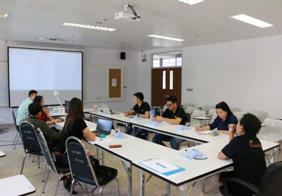 ภาพกิจกรรม คณะวิทยาศาสตร์และเทคโนโลยี จัดการประชุมคณะจัดทำรายงานการควบคุมภายใน ประจำปีงบประมาณ พ.ศ. 2561 (รอบ 6 เดือน)