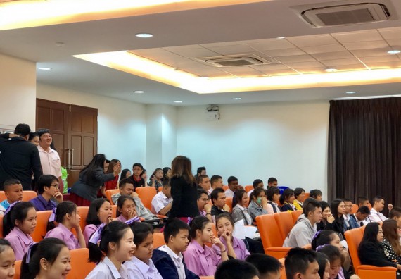 ภาพกิจกรรม คณะวิทยาศาสตร์และเทคโนโลยี จัดการอบรมพัฒนาทักษะทางวิทยาศาสตร์และเทคโนโลยี ด้านวิทยาศาสตร์บริสุทธิ์ และวิทยาศาสตร์วิทยาศาสตร์ประยุกต์