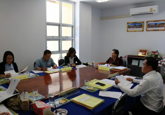 ภาพกิจกรรม คณะวิทยาศาสตร์และเทคโนโลยี จัดการประชุมคณะกรรมการประจำคณะวิทยาศาสตร์และเทคโนโลยี ครั้งที่ 1/2561