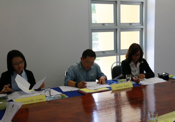 ภาพกิจกรรม คณะวิทยาศาสตร์และเทคโนโลยี จัดการประชุมคณะกรรมการประจำคณะวิทยาศาสตร์และเทคโนโลยี ครั้งที่ 1/2561