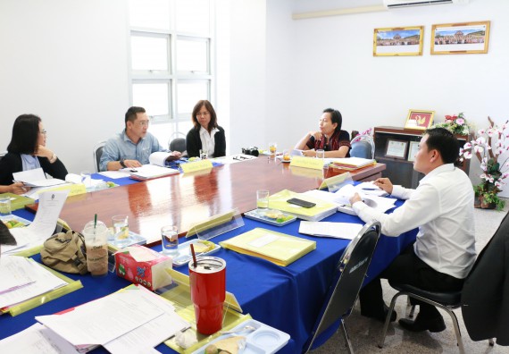 ภาพกิจกรรม คณะวิทยาศาสตร์และเทคโนโลยี จัดการประชุมคณะกรรมการประจำคณะวิทยาศาสตร์และเทคโนโลยี ครั้งที่ 1/2561