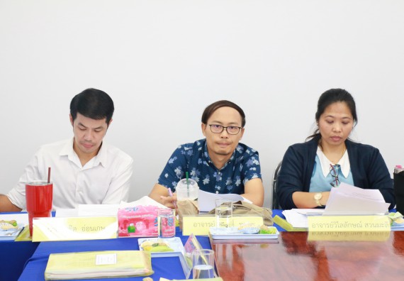 ภาพกิจกรรม คณะวิทยาศาสตร์และเทคโนโลยี จัดการประชุมคณะกรรมการประจำคณะวิทยาศาสตร์และเทคโนโลยี ครั้งที่ 1/2561