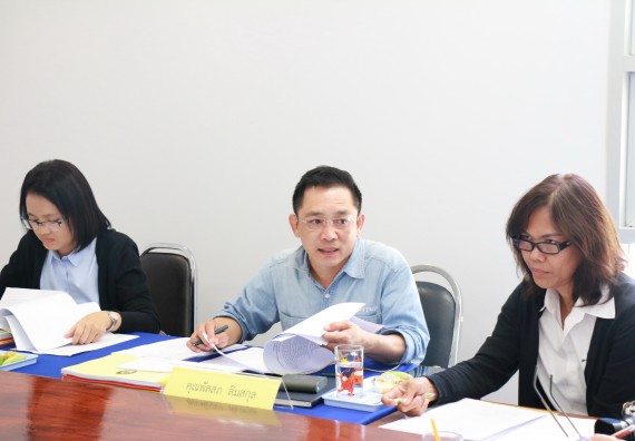 ภาพกิจกรรม คณะวิทยาศาสตร์และเทคโนโลยี จัดการประชุมคณะกรรมการประจำคณะวิทยาศาสตร์และเทคโนโลยี ครั้งที่ 1/2561