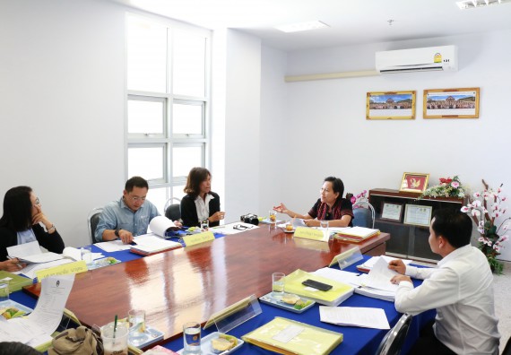 ภาพกิจกรรม คณะวิทยาศาสตร์และเทคโนโลยี จัดการประชุมคณะกรรมการประจำคณะวิทยาศาสตร์และเทคโนโลยี ครั้งที่ 1/2561