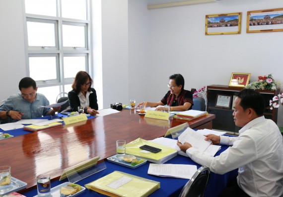 ภาพกิจกรรม คณะวิทยาศาสตร์และเทคโนโลยี จัดการประชุมคณะกรรมการประจำคณะวิทยาศาสตร์และเทคโนโลยี ครั้งที่ 1/2561